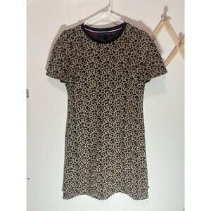 Tommy Hilfiger Animal Print Cheetah Dress Size Small